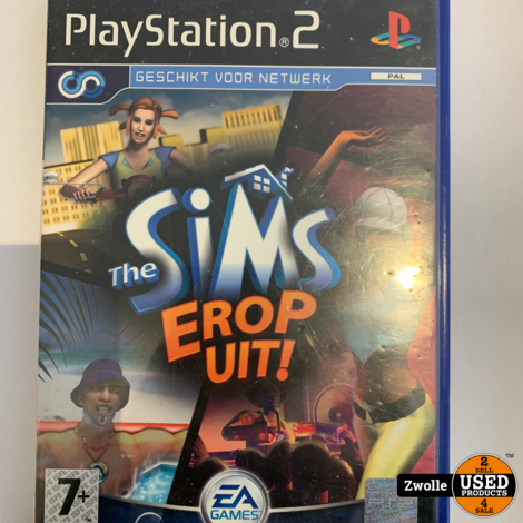 Playstation 2 game The Sims Erop Uit