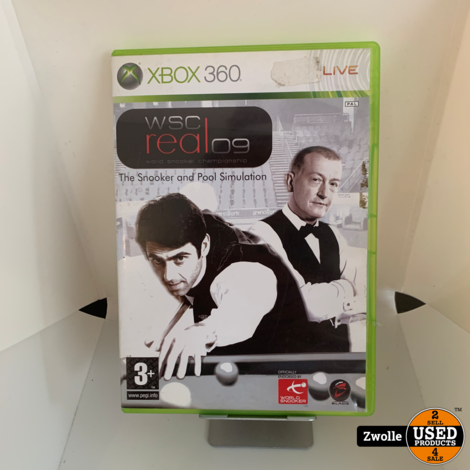 Xbox 360 game wsc real 09
