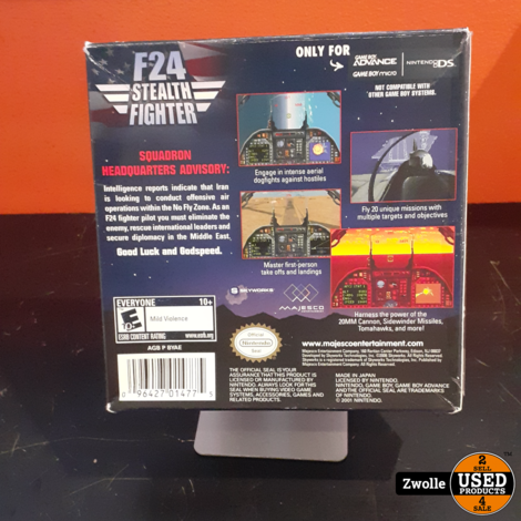 Game Boy Advance game F24 Stealth Fighter