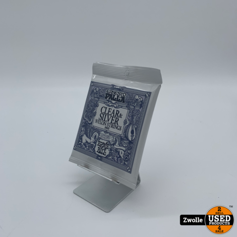 Ernie Ball 2403 Ernesto Palla Clear Silver snarenset