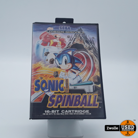 Sega Megadrive Game Sonic Spinball