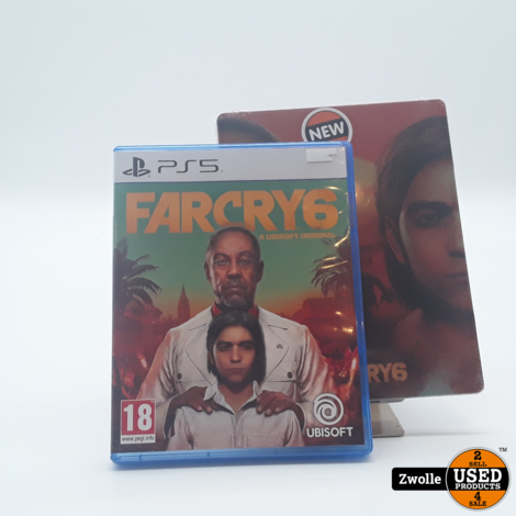PS5 Game FarCry 6 Nieuw Plus Hardcase