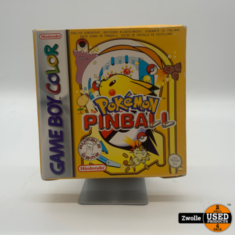 Gameboy Color game Pokemon Pinball | in doos
