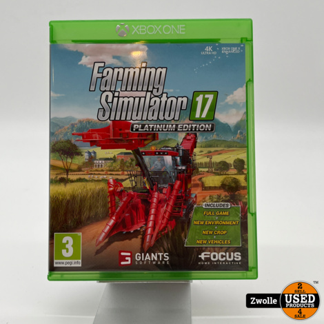 XBOX one game Farming Simulator 17