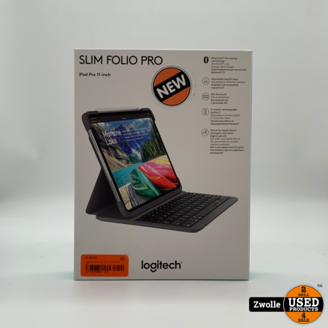 Logitech Slim Folio Pro | For Ipad Pro | 11 inch