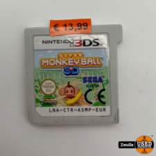 Nintendo 3DS Game | Monkeyball 3D | SEGA | Disk Only