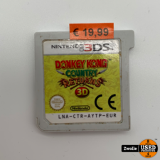 Nintendo 3DS Game | Donkey Kong | Country Returns 3D