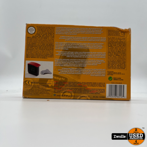 Nintendo 64 Expansion pack in doos