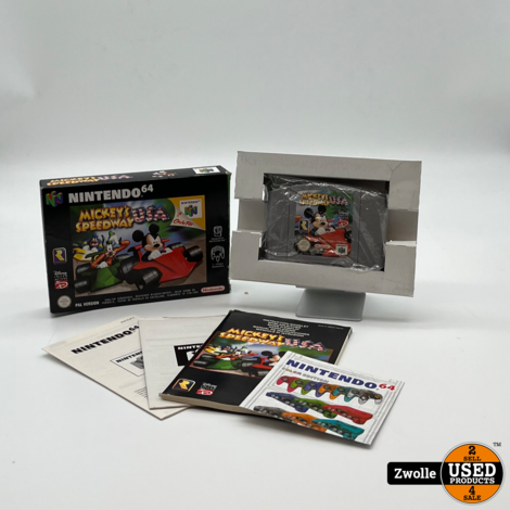 Nintendo 64 game | Mickeys Speedway USA