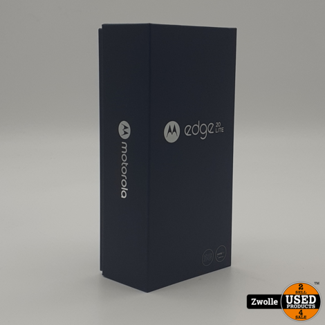 Motorola Edge 20 Lite | 5G | 128GB | Electric Graphite | Nieuw Geseald