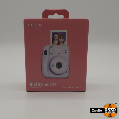 Fujifilm | instax mini 11 | Lilac Purple | Nieuw in doos | inclusief film 2x10 foto's