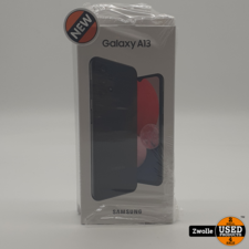 Samsung A13 | Black | 128GB | SM-A135F/DSN | Nieuw Geseald Met Plastic Case