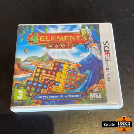 Nintendo 3DS game  | 4 Elements