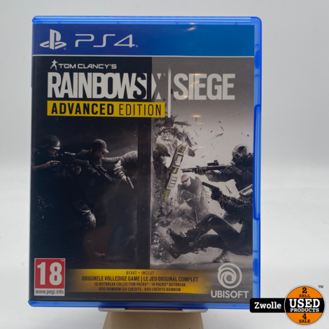 Playstation 4 Game | Rainbow Six Siege ; Advanced Edition