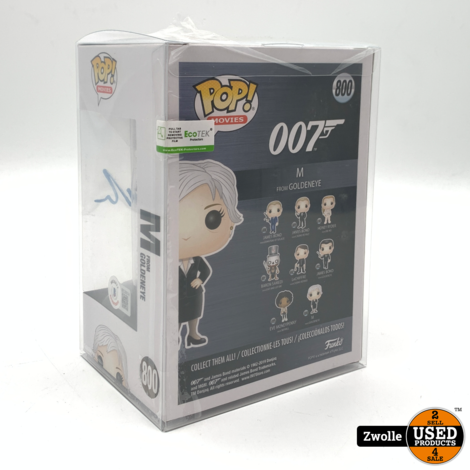 Funko PoP! 007 | Judi Dench gesigneerd met Becket Certificaat