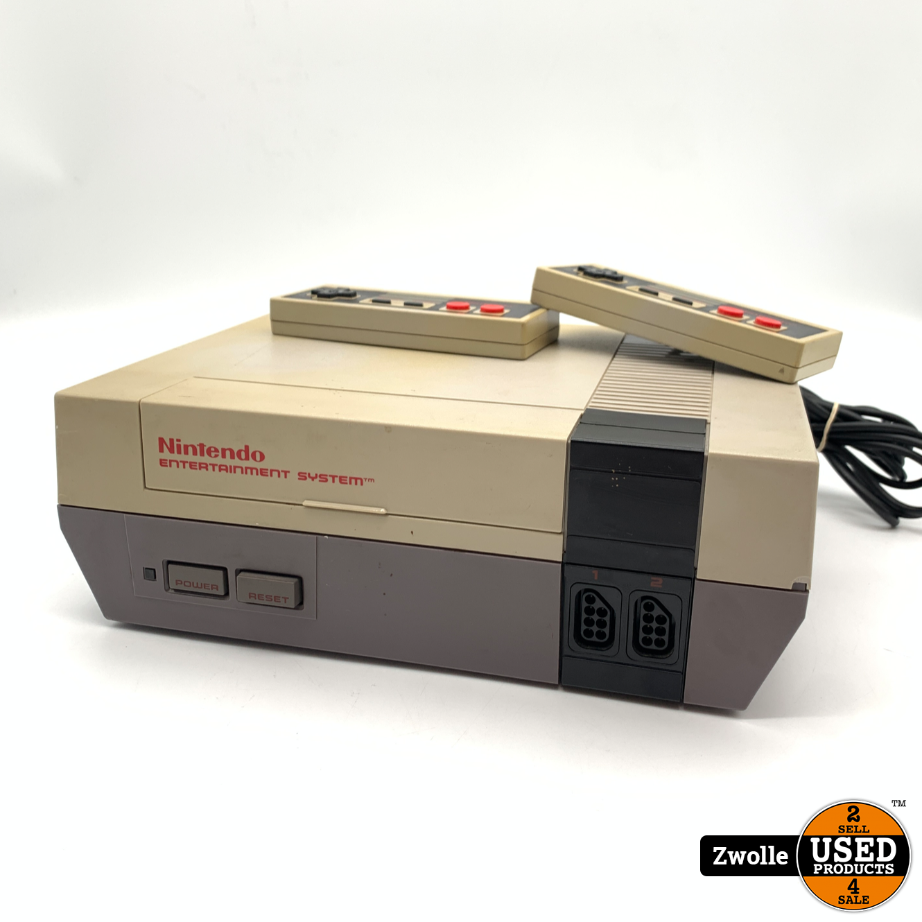 Tom Audreath rol Theseus Nintendo NES console compleet met controllers - Used Products Zwolle