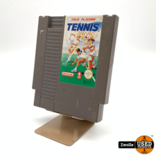 NES game cassette Foer Playes Tennis