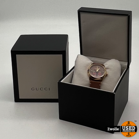 Gucci G-Timeless Bee watch YA1264063 prachtig horloge