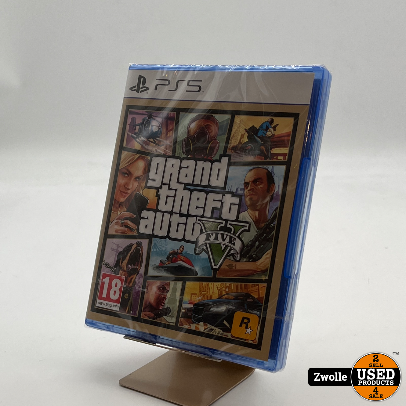 Tactiel gevoel is meer dan Janice Playstation 5 game Grand theft Auto 5 GTA V - Used Products Zwolle