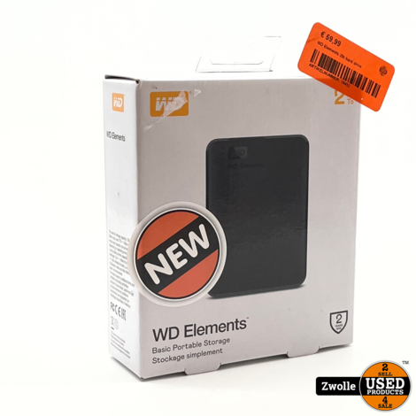 WD Elements 2tb hard drive