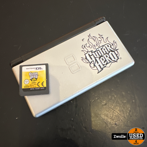 Nintendo DS Lite | Silver Guitar Hero Edition