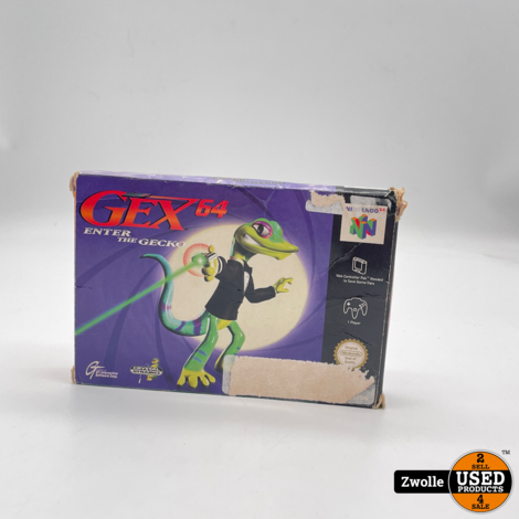 Nintendo 64 game | GEX 64 | Enter the Gecko