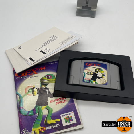 Nintendo 64 game | GEX 64 | Enter the Gecko