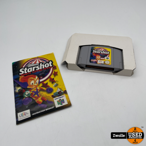 Nintendo 64 game | Starshot | Space Circus Fever