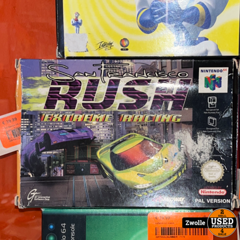Nintendo 64 game | San Francisco | Rush | Extreme Racing
