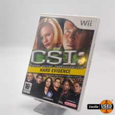 Wii Game CSI Hard Evidence