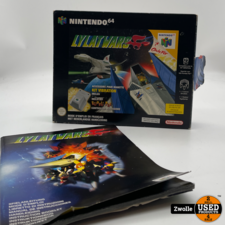 Lylatwars Nintendo 64 game in doos