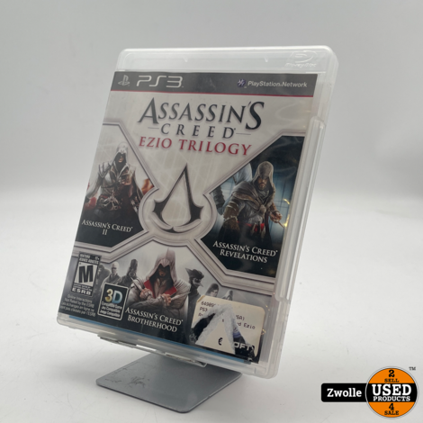 Playstation 3 game Assassin's Creed II/2: White Ed. - W/ Ezio