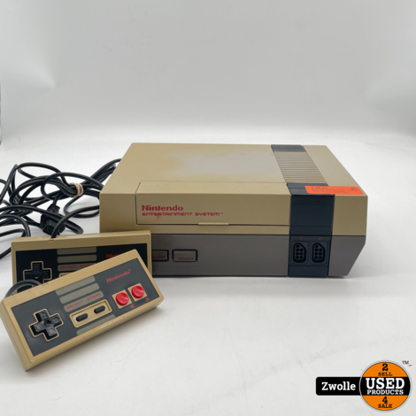 Nintendo Entertainment System NES met 2 controllers