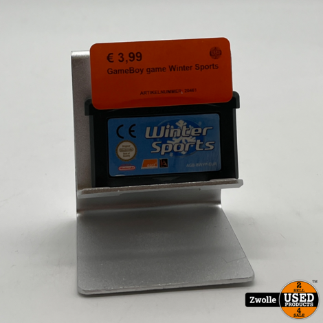 GameBoy game Winter Sports