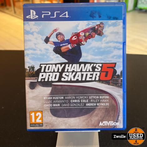 Playstation 4 game | Tony hawk's pro skater 5