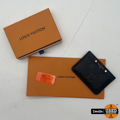 Louis Vuitton Card Holder Monogram Empreinte Leather M69171