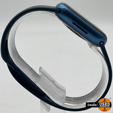 Apple Watch 7 | batterij 85% | 41 mm | Blauw