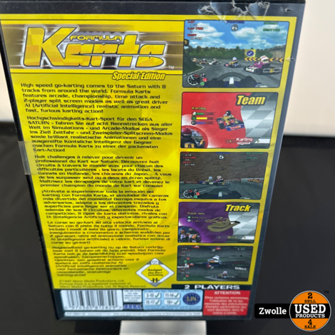 Sega Saturn game Formula Karts Special Edition | nieuw geseald