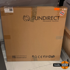 Sundirect infrared heater Warmtepaneel + thermostaat en ophanging | nieuw in doos