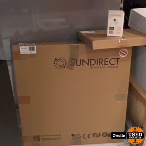 Sundirect infrared heater Warmtepaneel + thermostaat en ophanging | nieuw in doos