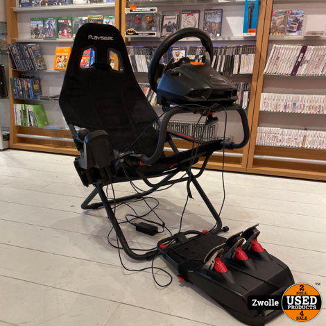 Playseat met Playstation 4 Logitech stuur en schakelpook