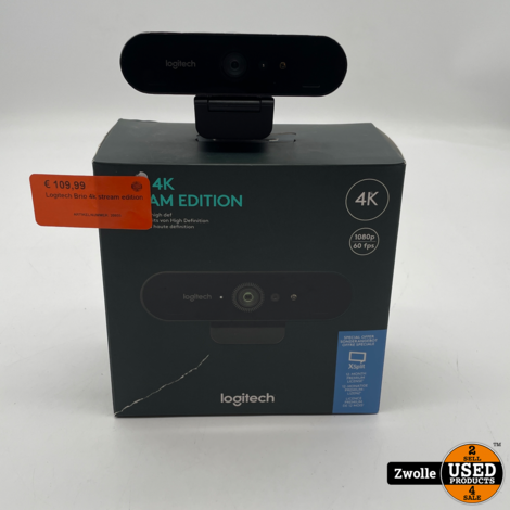 Logitech Brio 4k stream edition