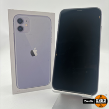 Apple iPhone 11 purple 64GB | Let op wel nieuwe maar geen originele accu ! | met doos