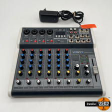 Vonyx VMM-K802 8-kanaals mixer met USB-interface