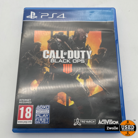 Playstation 4 game Call of Duty Black ops 4