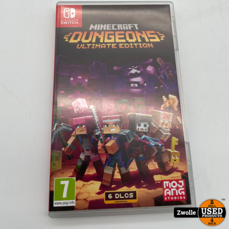 Switch game Minekraft Dungeons Ultimate Edition