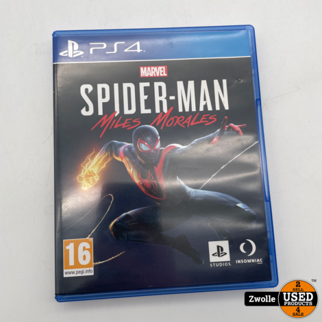 Playstation 4 game Spider-Man Miles Morales