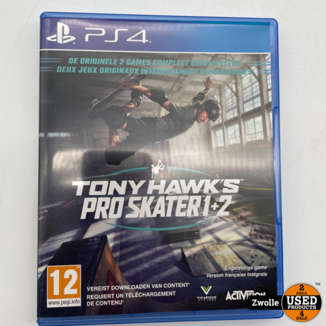 Playstation 4 game Tony Hawk Pro SKater 1+2