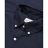 KnowledgeCotton Apparel Knowledge Cotton Apparel Stretched Oxford Shirt Total Eclipse KnowledgeCotton Apparel Knowledge Cotton Apparel Stretched Oxford Shirt Total Eclipse