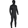 Vissla Vissla 7 Seas 5-4-3 Hooded Chest Zip Wetsuit Black Vissla Vissla 7 Seas 5-4-3 Hooded Chest Zip Wetsuit Black
